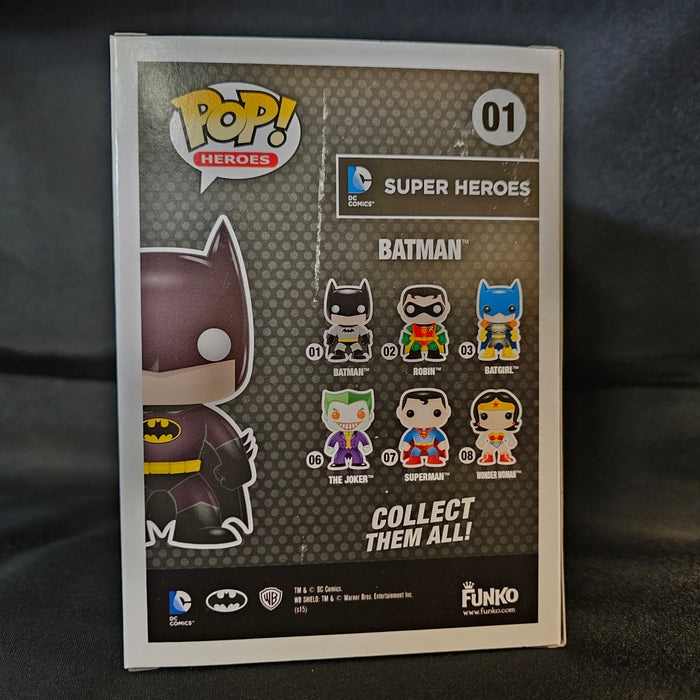 DC Universe Pop! Vinyl Figure Gold Batman [Chase] [Gamestop] [01] - Fugitive Toys