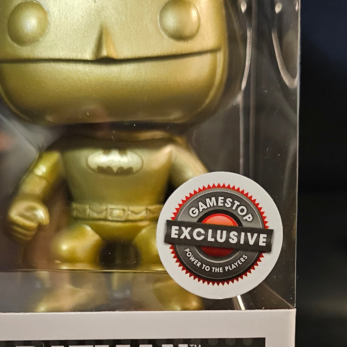 DC Universe Pop! Vinyl Figure Gold Batman [Chase] [Gamestop] [01] - Fugitive Toys