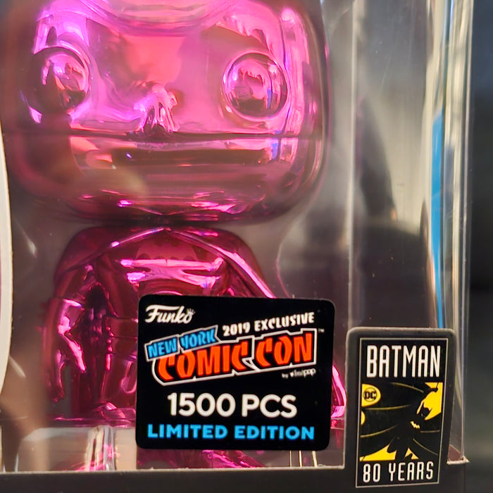 DC Universe Pop! Vinyl Figure Pink Chrome Batman [NYCC 2019] [144] - Fugitive Toys