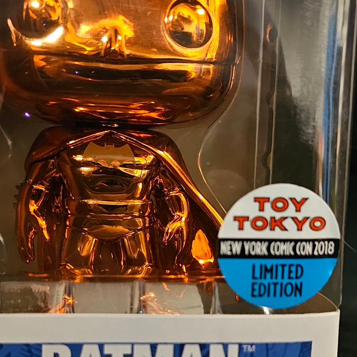 DC Universe Pop! Vinyl Figure Orange Chrome Batman [Toy Tokyo] [144] - Fugitive Toys
