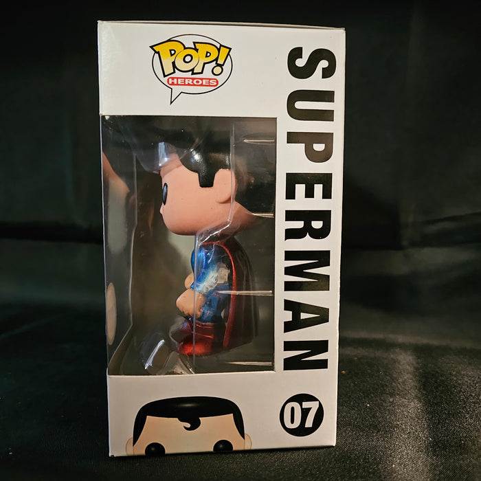 DC Universe Pop! Vinyl Figure Metallic Superman [Chase] [07] - Fugitive Toys