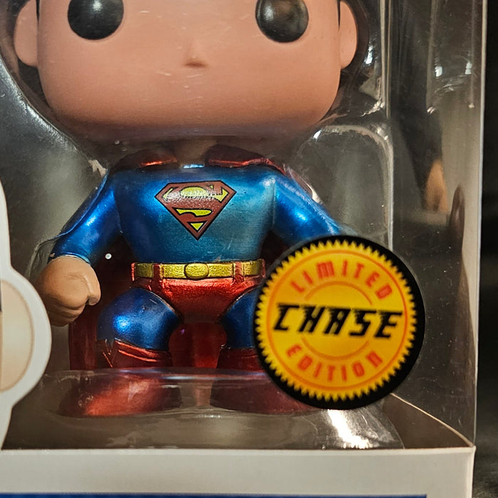 DC Universe Pop! Vinyl Figure Metallic Superman [Chase] [07] - Fugitive Toys