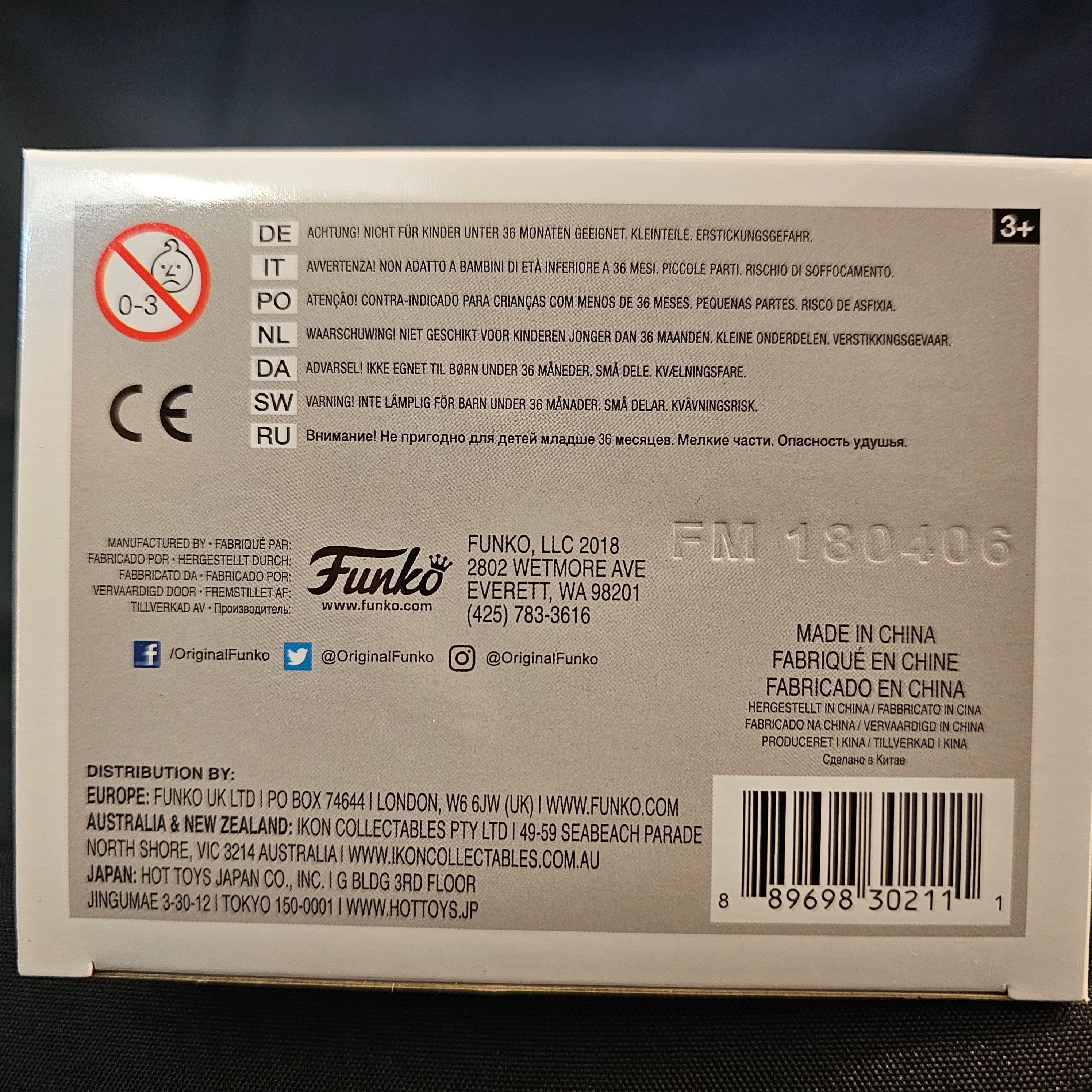 Rocks Pop! Vinyl Figure Mick Mars [Motley Crue] [72] - Fugitive Toys