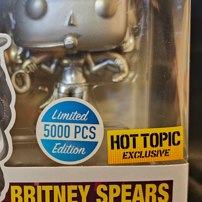 Rocks Pop! Vinyl Figure Platinum Britney Spears [Slave 4 U] [98] - Fugitive Toys