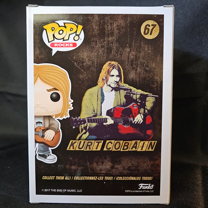 Rocks Pop! Vinyl Figure Kurt Cobain [Tan Sweater] [67] - Fugitive Toys