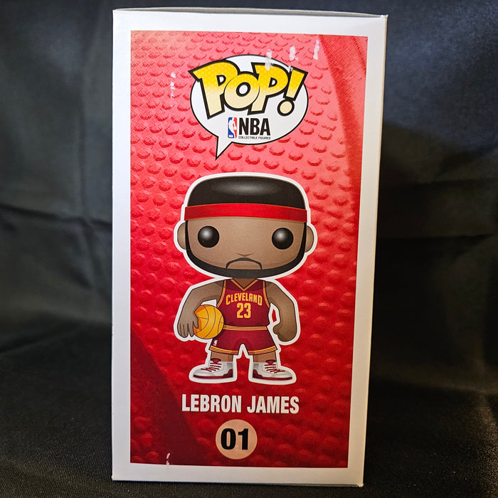 NBA Pop! Vinyl Figure LeBron James [Cleveland Cavaliers] [Red Jersey] [01] - Fugitive Toys