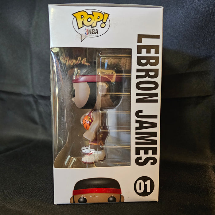 NBA Pop! Vinyl Figure LeBron James [Cleveland Cavaliers] [Red Jersey] [01] - Fugitive Toys