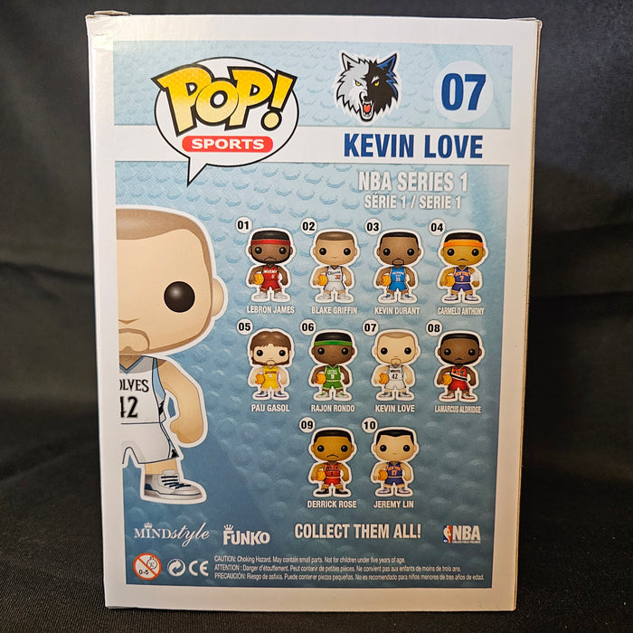 NBA Series 1 Pop! Vinyl Figure Kevin Love [Minnesota Timberwolves] [07] - Fugitive Toys