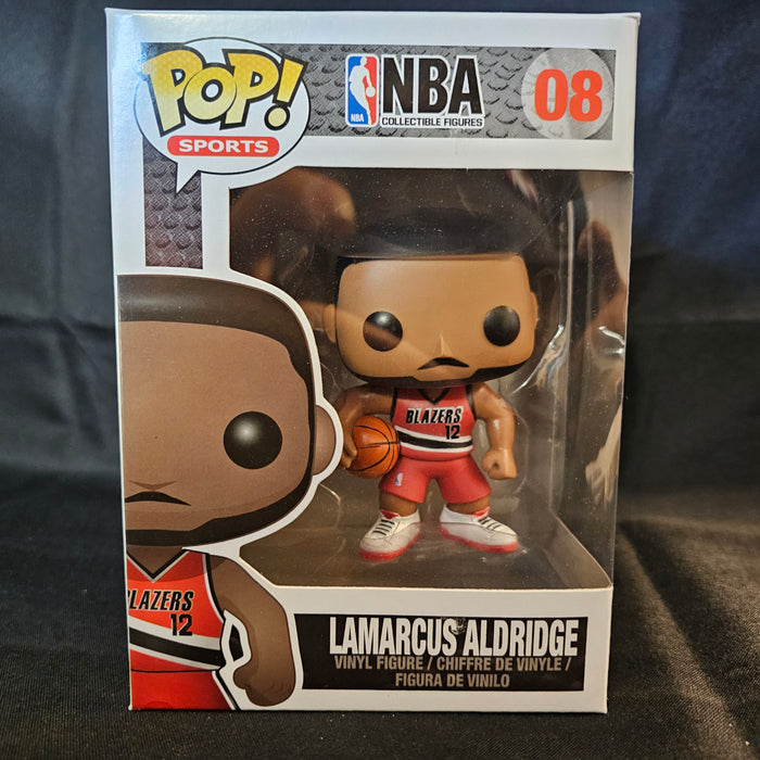 NBA Series 1 Pop! Vinyl Figure Lamarcus Aldridge [Portland Trail Blazers] [08] - Fugitive Toys
