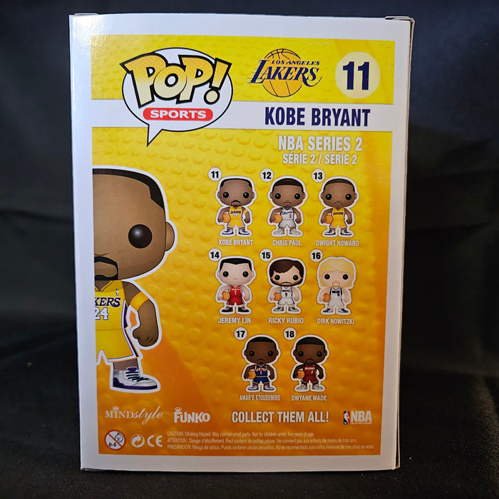 NBA Series 2 Pop! Vinyl Figure Kobe Bryant [Los Angeles Lakers] [Armband] [11] - Fugitive Toys