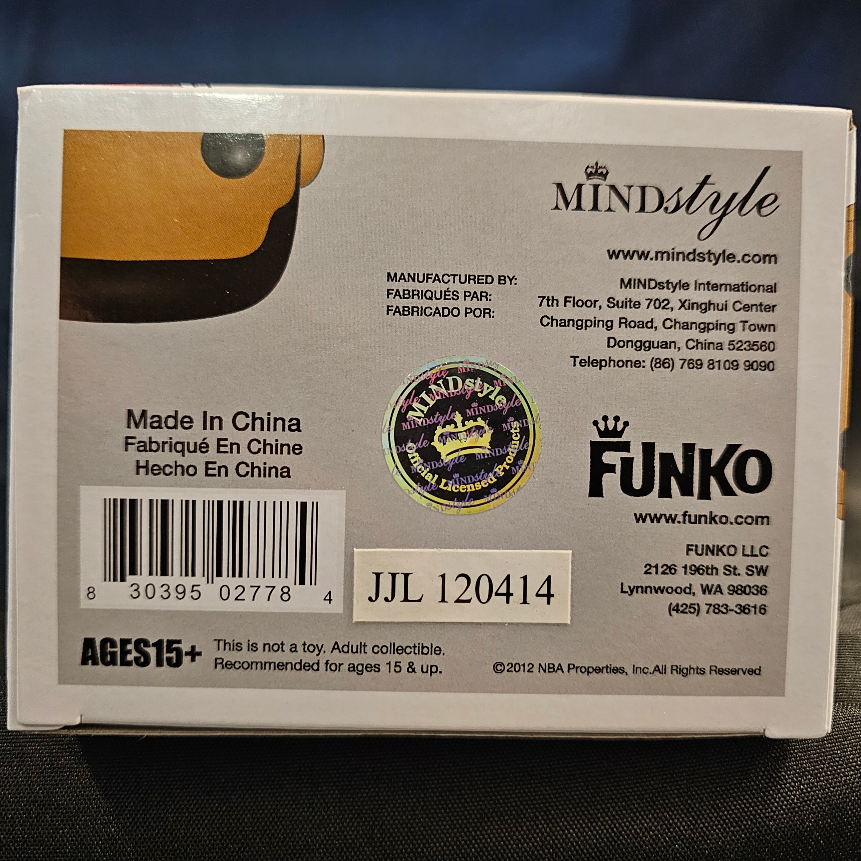 NBA Series 1 Pop! Vinyl Figure Derrick Rose [Chicago Bulls] [09] - Fugitive Toys