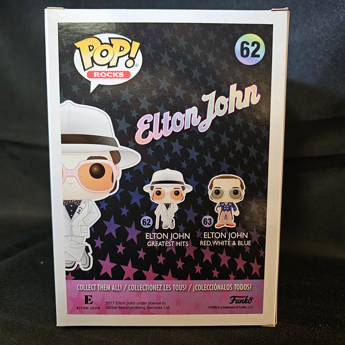 Rocks Pop! Vinyl Figure Elton John Greatest Hits [62] - Fugitive Toys