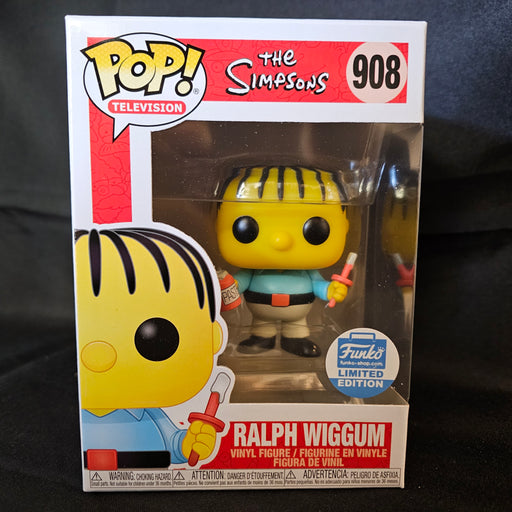 The Simpsons Pop! Vinyl Ralph Wiggum [Funko-Shop] [908] - Fugitive Toys