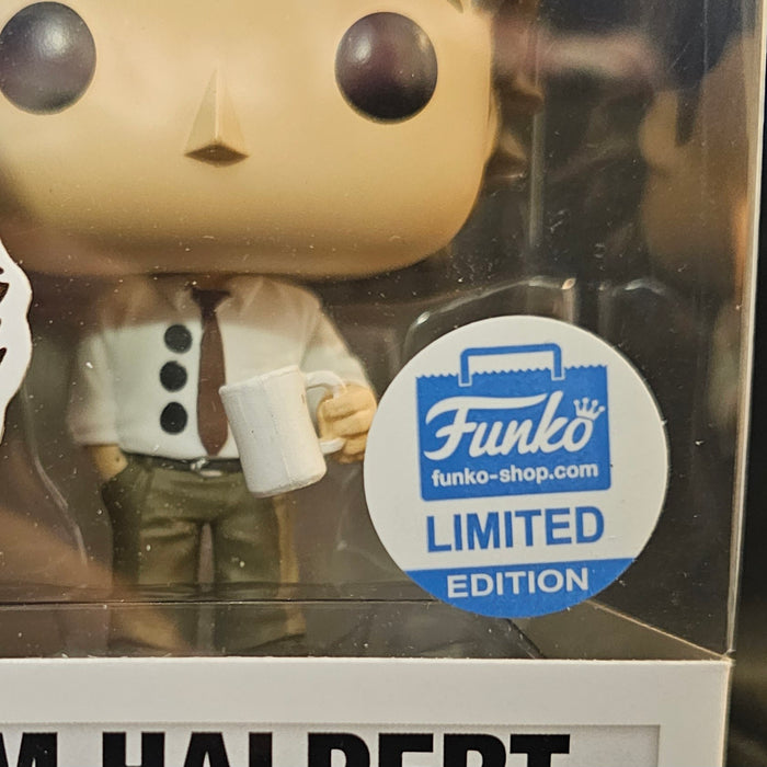 The Office Pop! Vinyl Figure Jim Halpert [3-Hole Punch] [Funko-Shop] [880] - Fugitive Toys