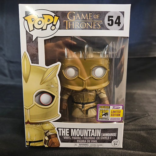 Game of Thrones Pop! Vinyl Figure the Mountain [Armored] [SDCC 2017] [54] - Fugitive Toys