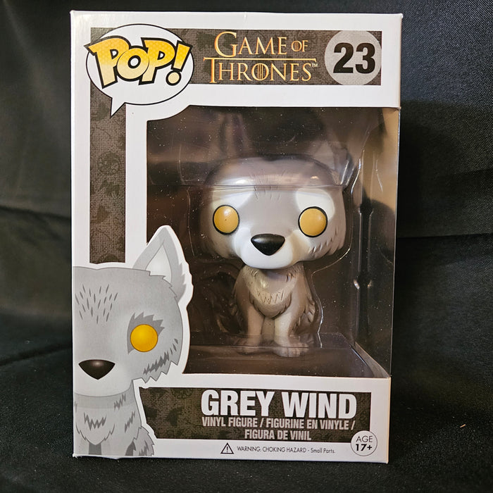 Game of Thrones Pop! Vinyl Figure Grey Wind [Exclusive] [23] - Fugitive Toys