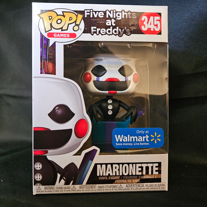 Five Nights at Freddy's Pop! Vinyl Figure Marionette [345] - Fugitive Toys