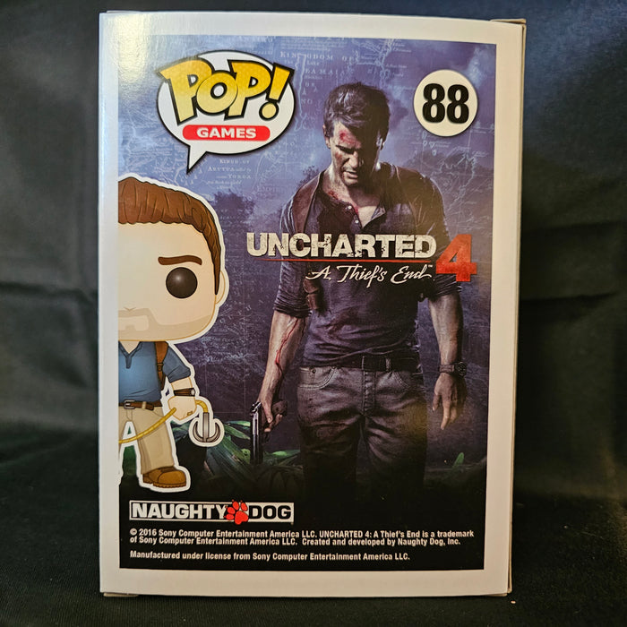 Uncharted 4 Pop! Vinyl Figure Nathan Drake (Brown Shirt) [888] - Fugitive Toys