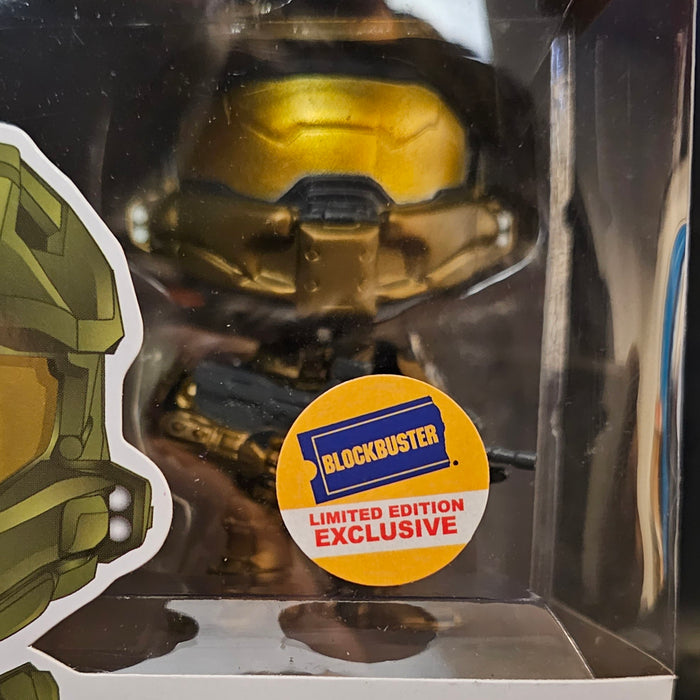 Halo 4 Pop! Vinyl Figure Gold Master Chief [Blockbuster] [03] - Fugitive Toys