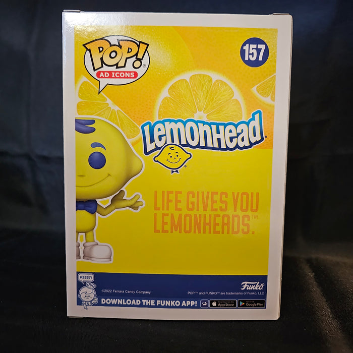 Ad Icons Pop! Vinyl Figure Lemonhead [Scented] [Funkcon 2022] [157] - Fugitive Toys