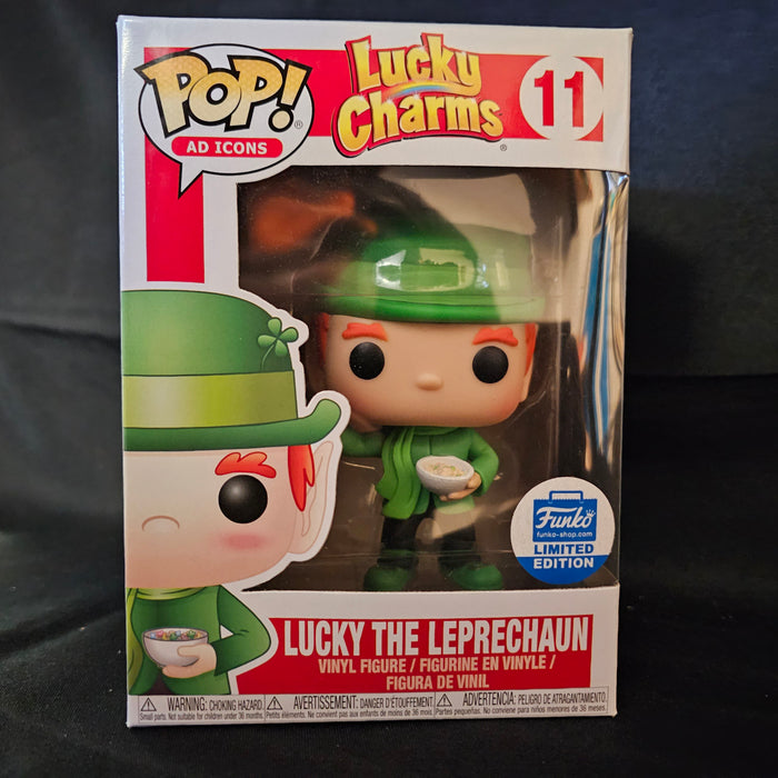 Ad Icons Pop! Vinyl Figure Lucky the Leprechaun [Lucky Charms] [Funko-Shop] [11] - Fugitive Toys