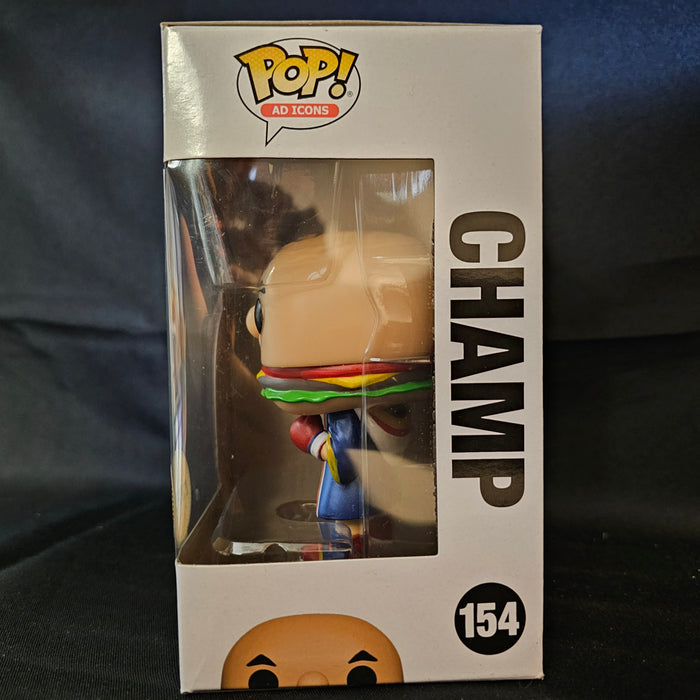 Ad Icons Pop! Vinyl Figure Metallic Champ [Chase] [Jollibee] [154] - Fugitive Toys