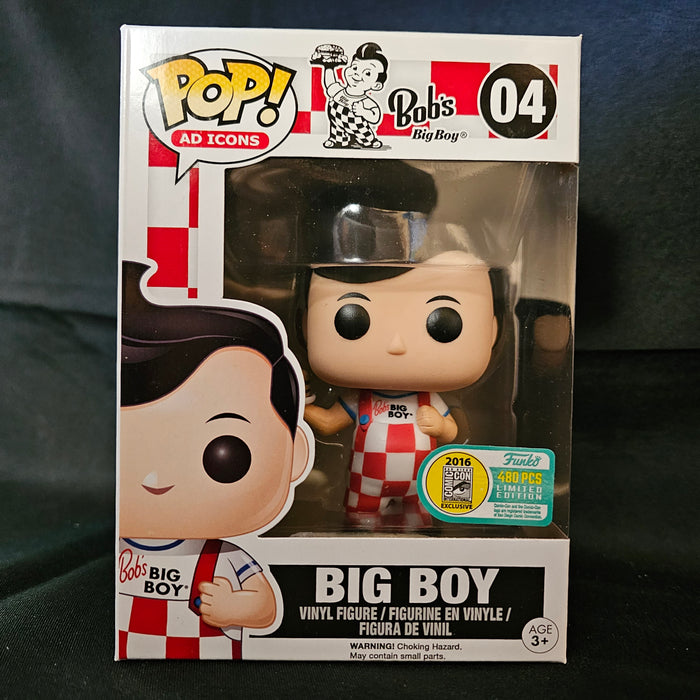 Ad Icons Pop! Vinyl Figure Big Boy [Bob's Big Boy] [SDCC 2016] [04] - Fugitive Toys
