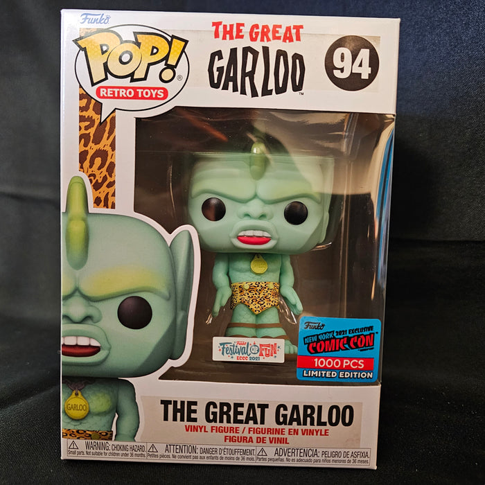 Retro Toys Pop! Vinyl Figure The Great Garloo [NYCC 2021 Festival of Fun] [94] - Fugitive Toys