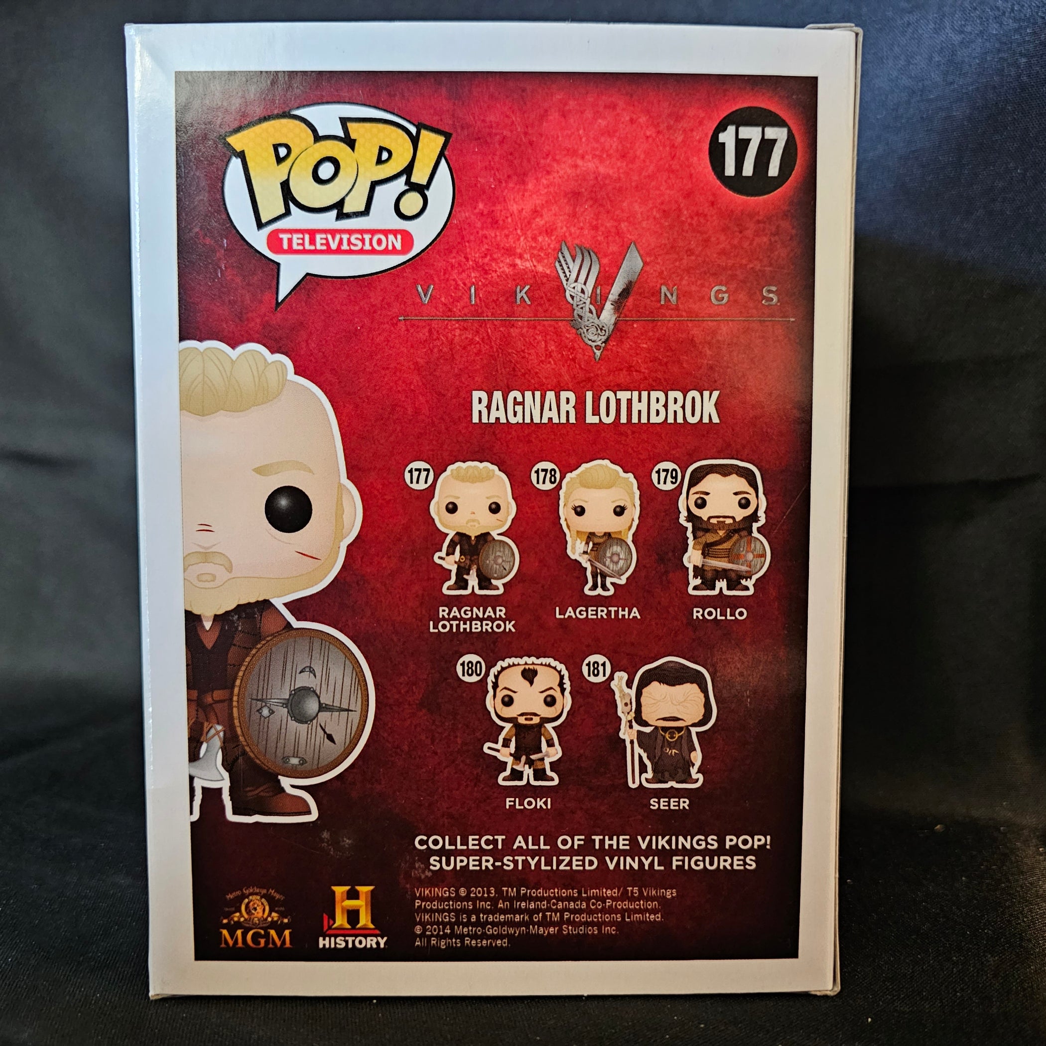 Vikings Pop! Vinyl Figure Ragnar Lothbrok [177] — Fugitive Toys