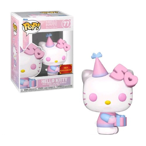 Hello Kitty 50th Anniversary Pop! Vinyl Figure Hello Kitty with Present (Asia Exclusive) [77] - Fugitive Toys
