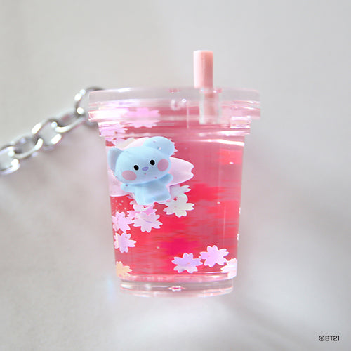 BT21 Water Keyring Cherry Blossom - Koya - Fugitive Toys