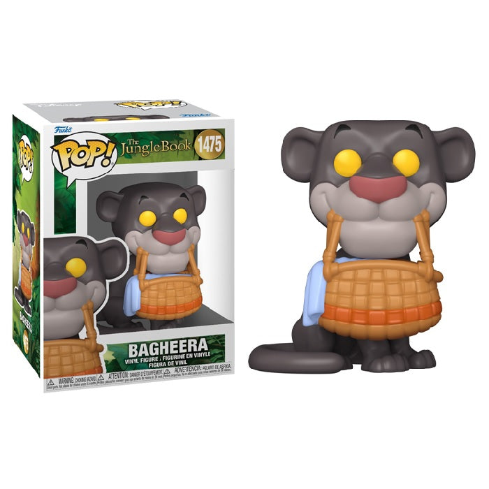 The Jungle Book Pop! Vinyl Figure Bagheera with Basket [1475] - Fugitive Toys