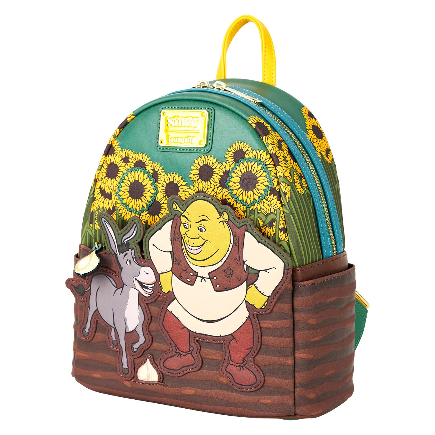 Loungefly x Shrek & Donkey Sunflower Field Mini Backpack - Fugitive Toys
