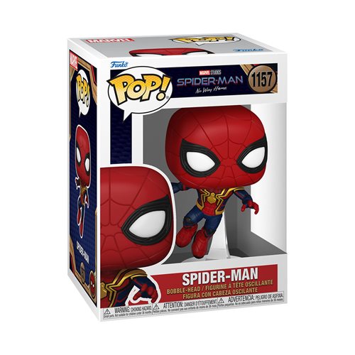 Spider-Man No Way Home Pop! Vinyl Figure Spider-Man Leaping [1157] - Fugitive Toys