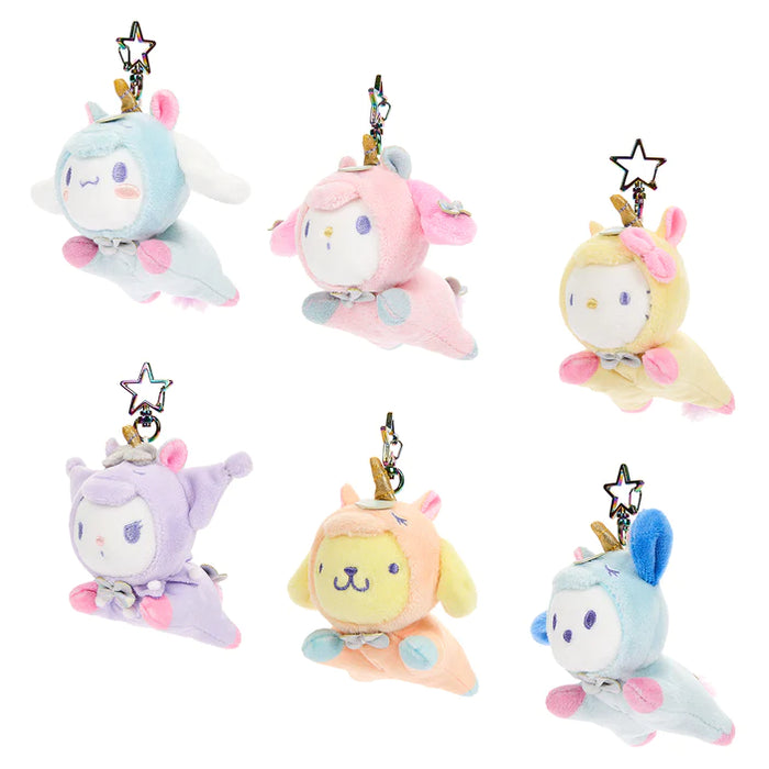 Kidrobot x Hello Kitty and Friends Unicorno Plush Charms: Cinnamoroll - Fugitive Toys