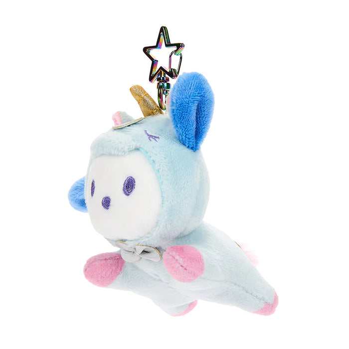 Kidrobot x Hello Kitty and Friends Unicorno Plush Charms: Pochacco - Fugitive Toys