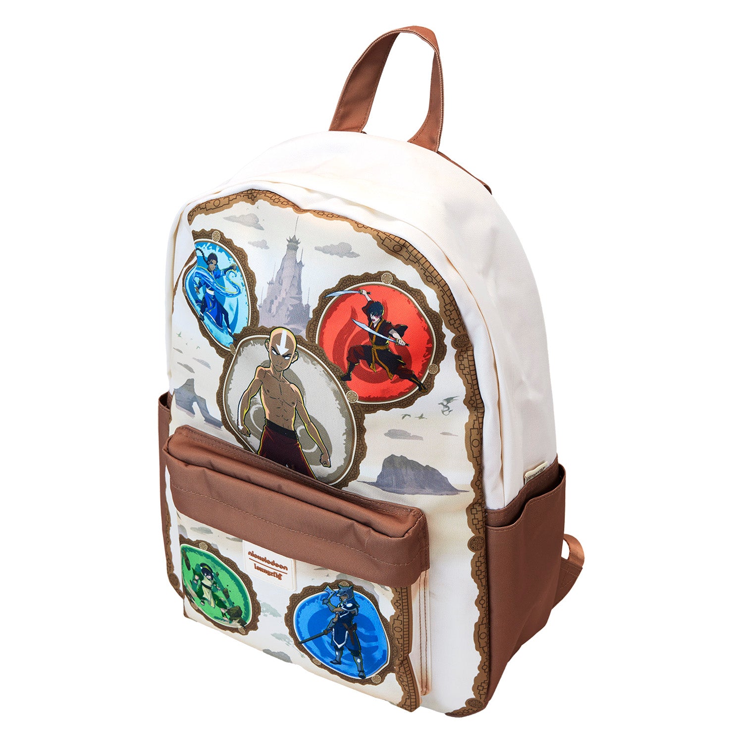 Loungefly x Avatar: The Last Airbender Bending Arts Nylon Full-Size Backpack - Fugitive Toys