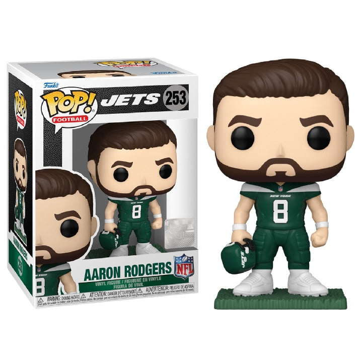 NFL Pop! Vinyl Figure Aaron Rodgers [New York Jets] [253] - Fugitive Toys