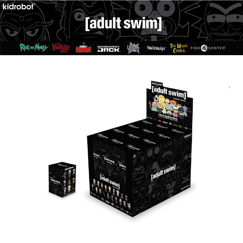 Kidrobot x [adult swim] Vinyl Mini Series 1 [1 Blind Box] - Fugitive Toys