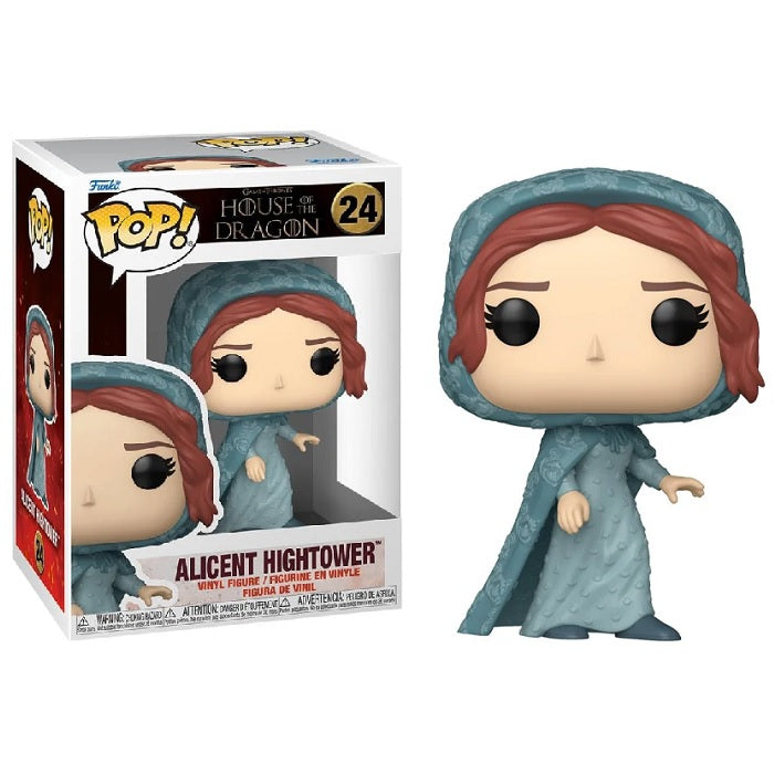 House of the Dragon Pop! Vinyl Figure Alicent Hightower [Teal Cloak] [24] - Fugitive Toys