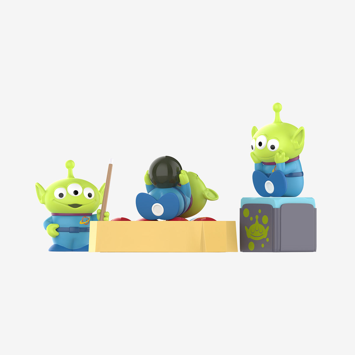 POP MART Pixar Alien Party Games Series Scene Sets [1 Blind Box] - Fugitive Toys