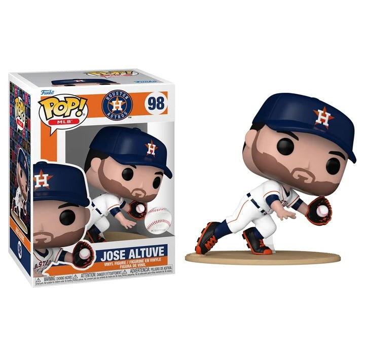 MLB Pop! Vinyl Figure Jose Altuve [Houston Astros] [98] - Fugitive Toys