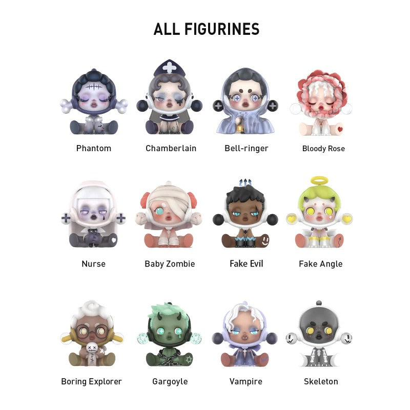 POP MART SKULLPANDA Ancient Castle Series [1 Sealed Case] - Fugitive Toys