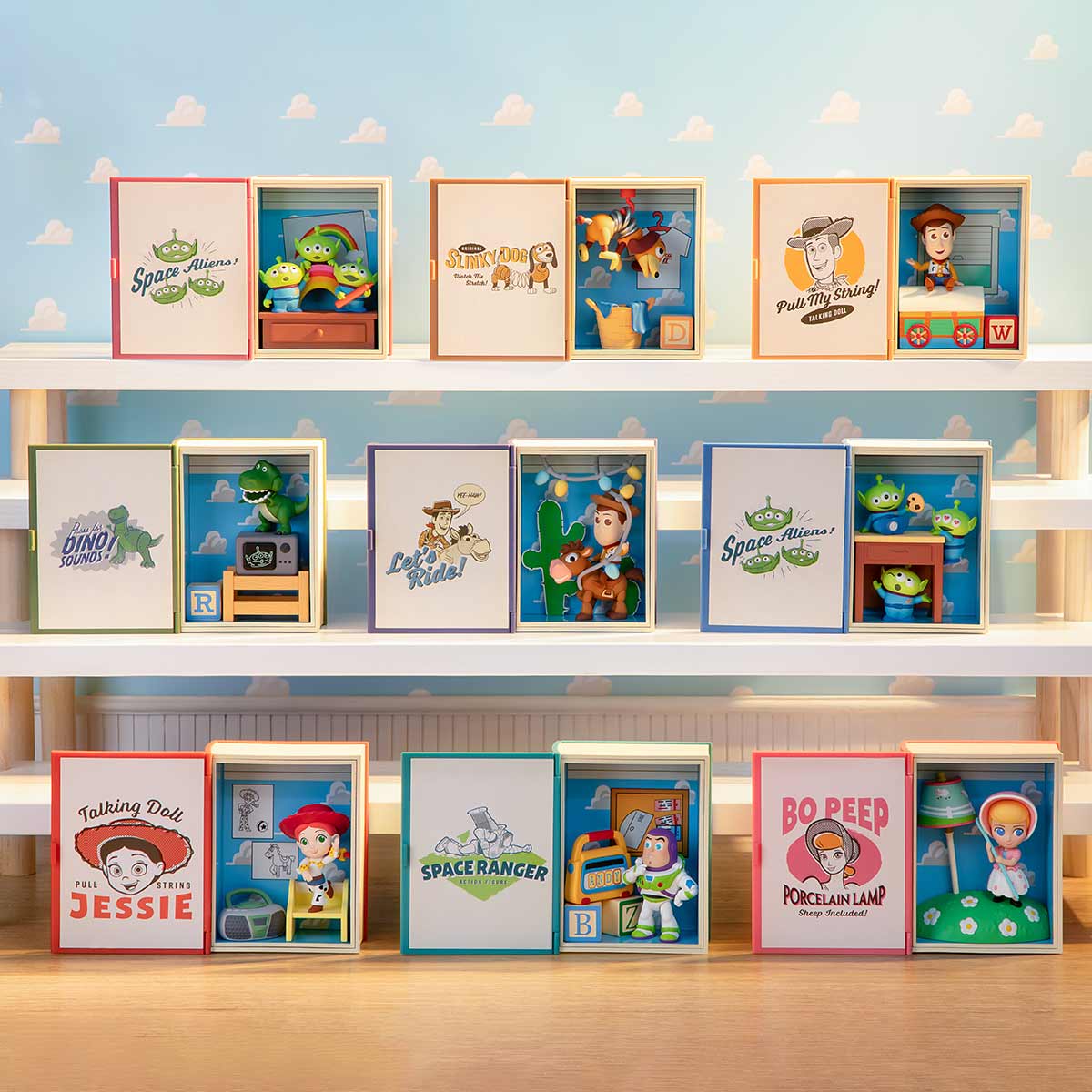 POP MART Toy Story: Andy's Room Series Scene Sets [1 Blind Box] - Fugitive Toys