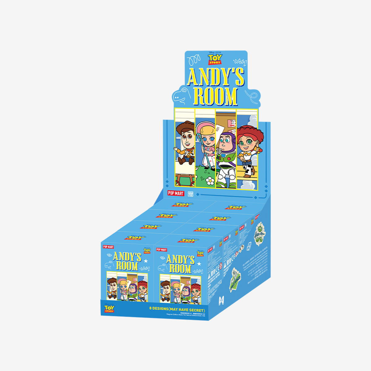 POP MART Toy Story: Andy's Room Series Scene Sets [1 Blind Box] - Fugitive Toys