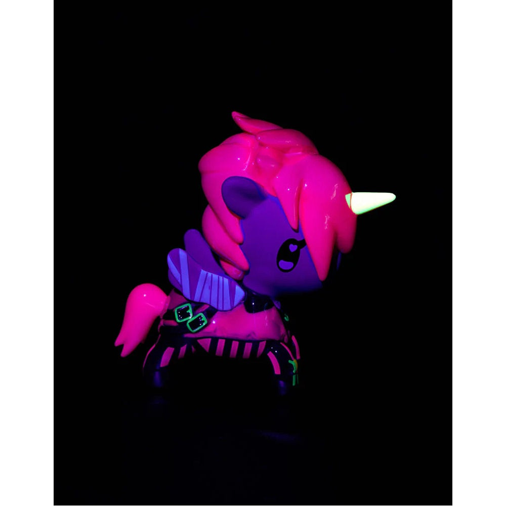Tokidoki x ARCANE Unicorno Black Light Chrome [1 Blind Box] - Fugitive Toys