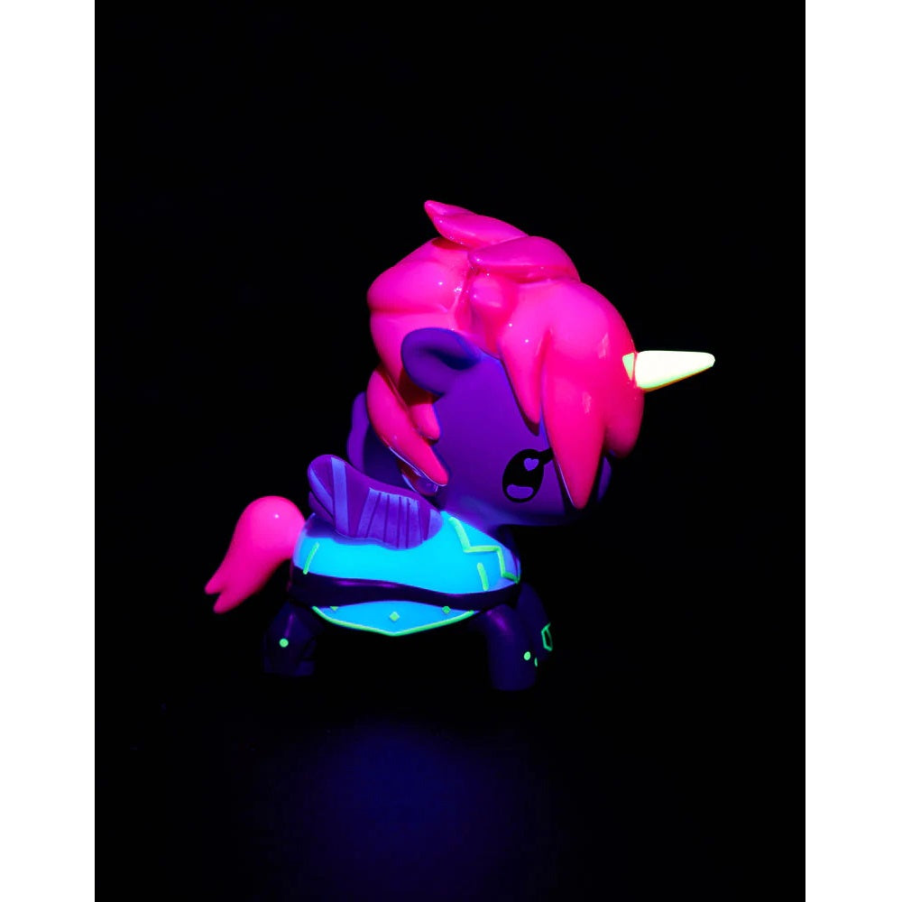 Tokidoki x ARCANE Unicorno Black Light Chrome [1 Blind Box] - Fugitive Toys