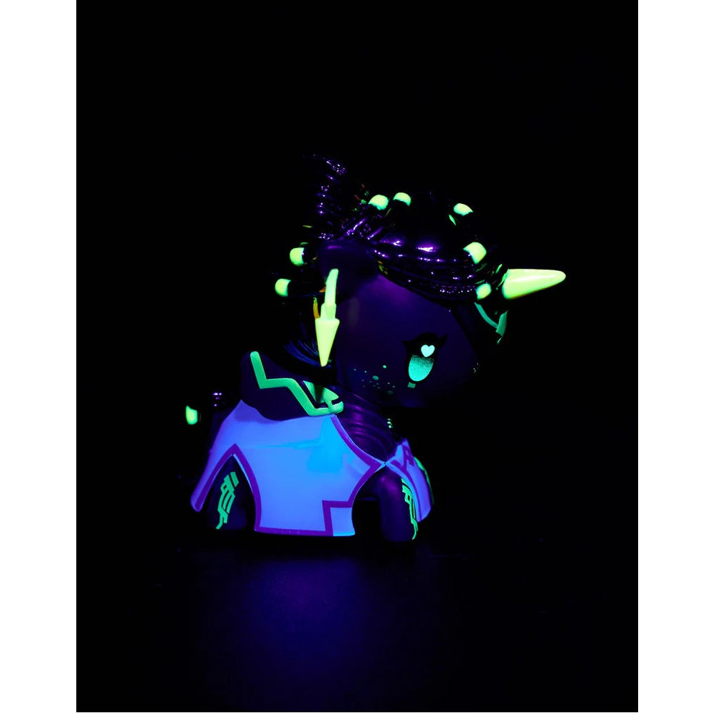 Tokidoki x ARCANE Unicorno Black Light Chrome [1 Blind Box] - Fugitive Toys