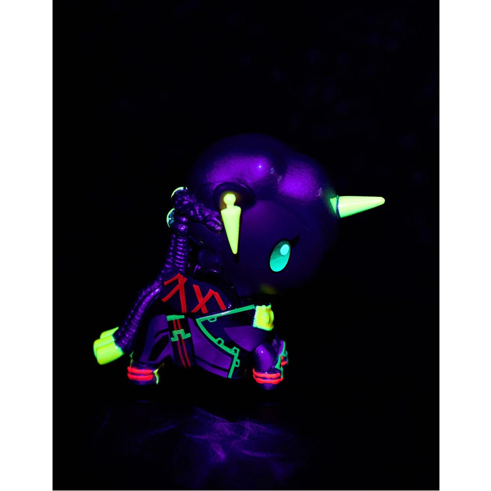 Tokidoki x ARCANE Unicorno Black Light Chrome [1 Blind Box] - Fugitive Toys
