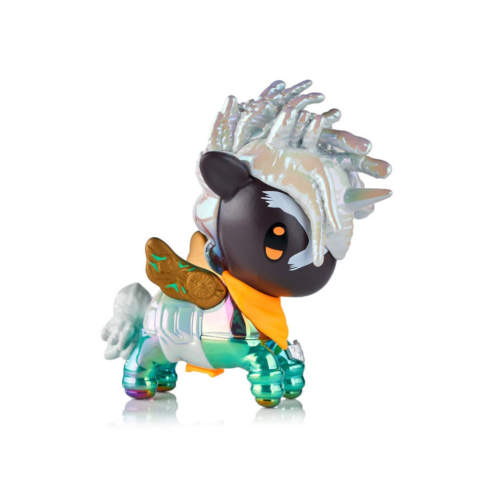 Tokidoki x ARCANE Unicorno Black Light Chrome [1 Blind Box] - Fugitive Toys